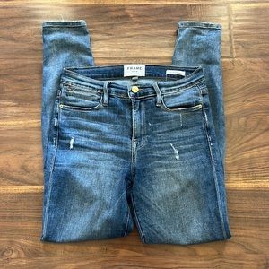Frame Le High Skinny Jeans Size 26